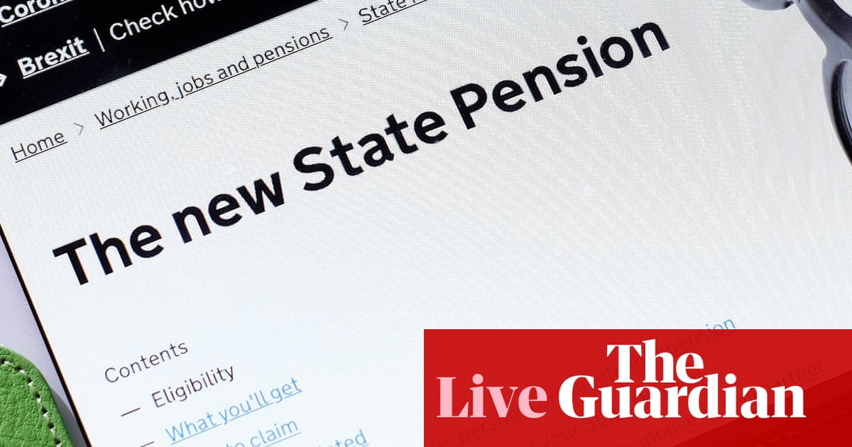 Pensioners are ‘big winners’ with triple-lock set to rise by 3.9%, lifting state pension to £13,000 – as it happened